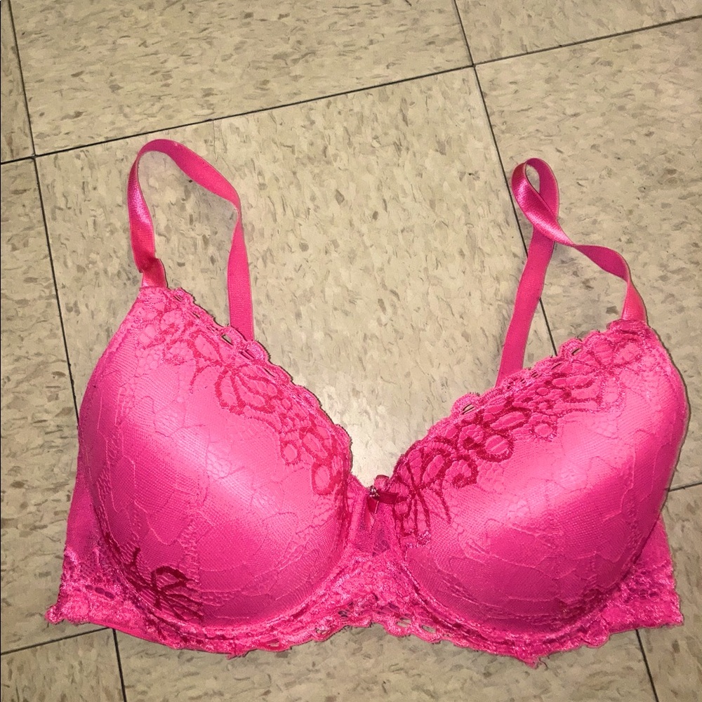 Pink Lace bra